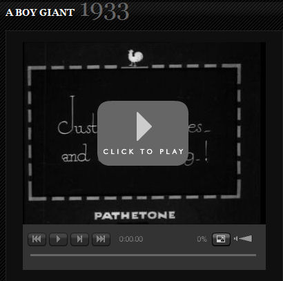 A boy giant 1933